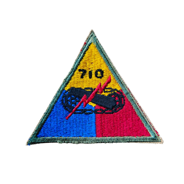 WWII US 710th Tank Battalion Patch