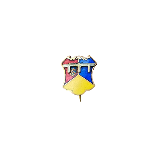 WWII US Armored Pin Small