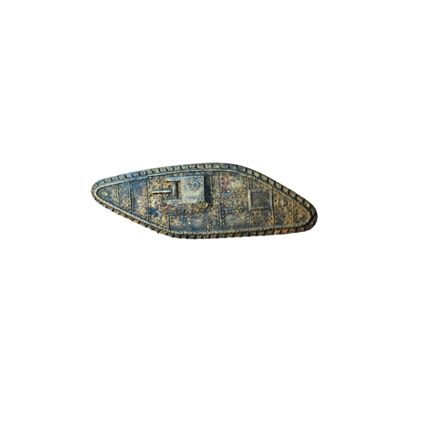 WWII US Collar Pin Armored Bruxelles