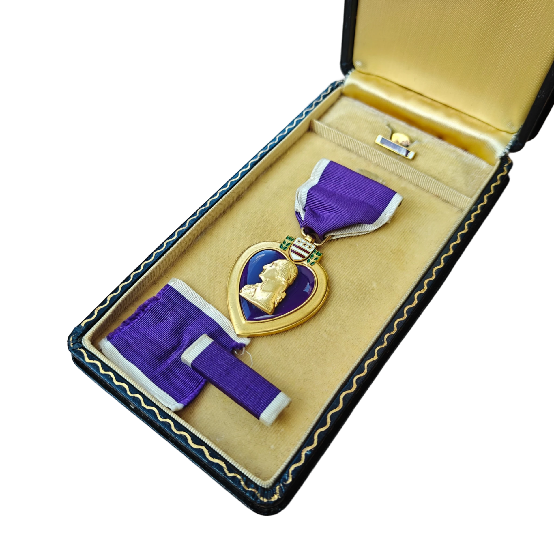 WWII US Purple Heart Medal With Box