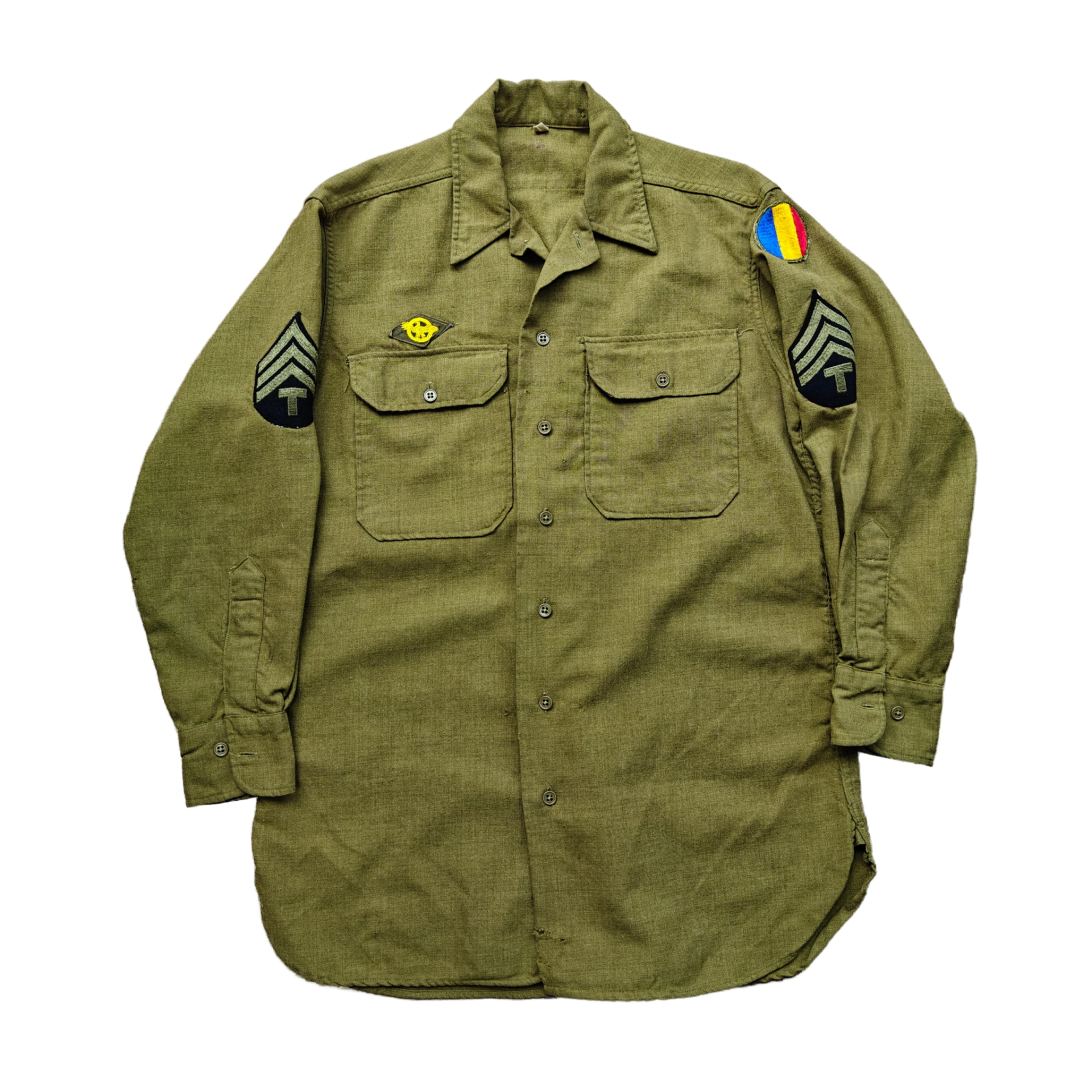 WWII US Wool Shirt Training And Doctrine Command Named
