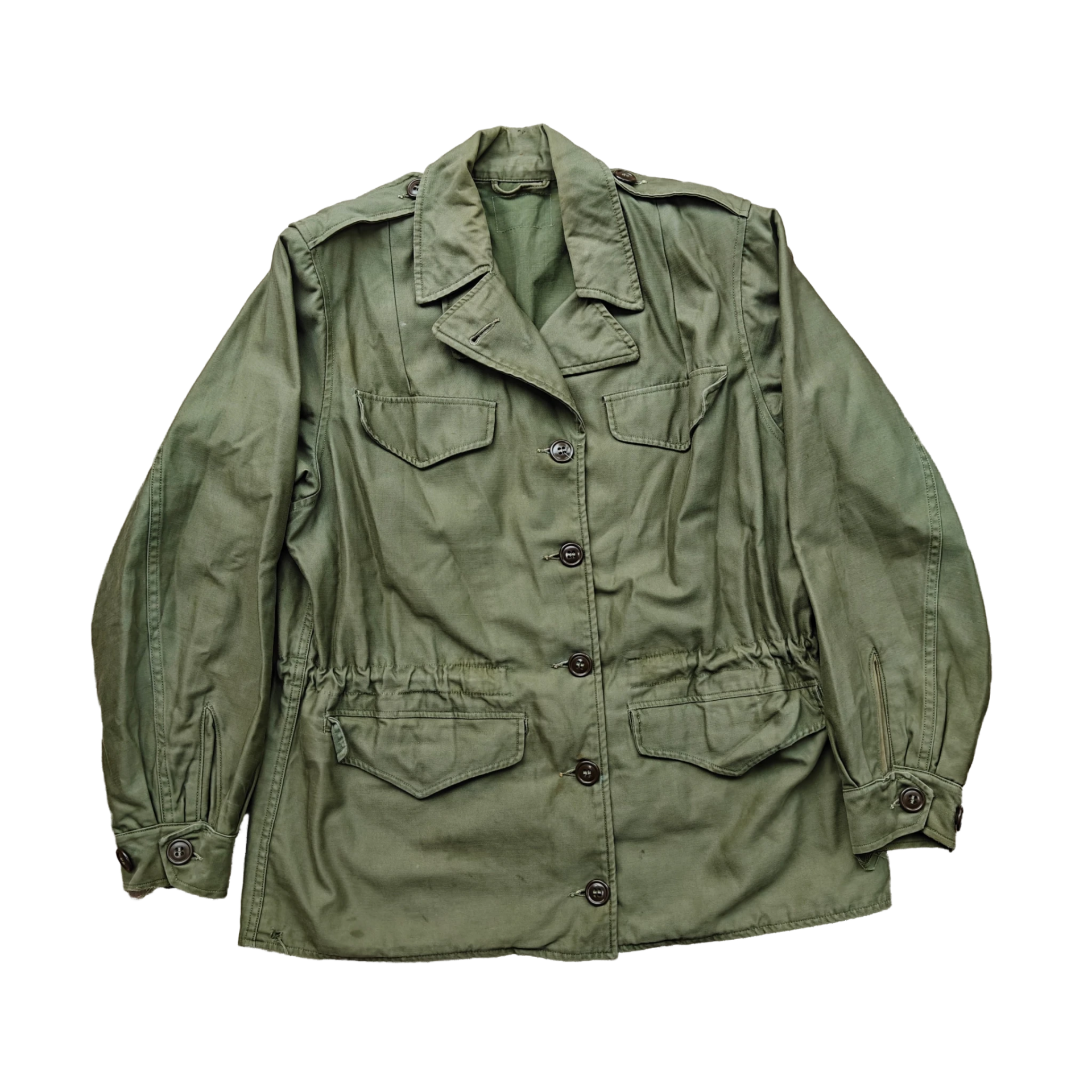 WWII US Women's M43 Field Jacket WAAC Named