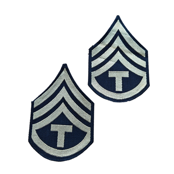 WWII US Technician 3rd Grade Rank Stripes