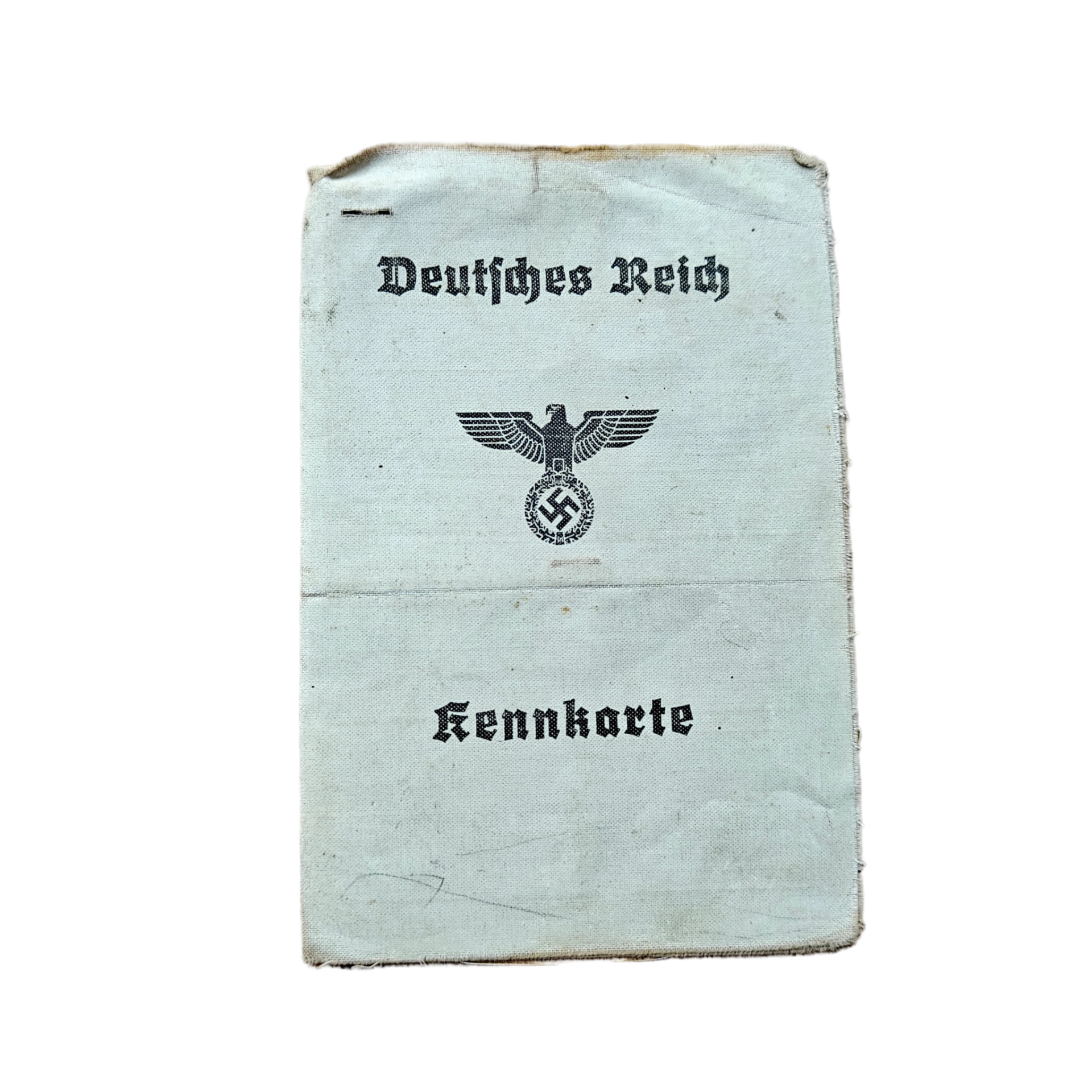 WWII German Kennkarte Krefeld