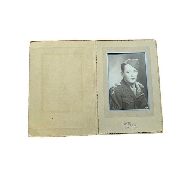 WWII US Navy Portrait Photograph Aviation