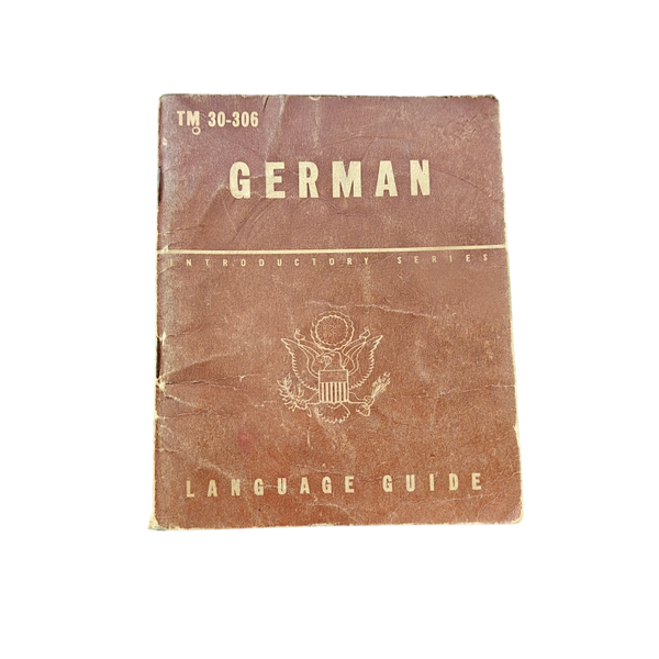 WWII US German Language Guide