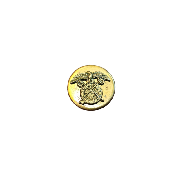 WWII US Collar Disc Quartermaster Screwback