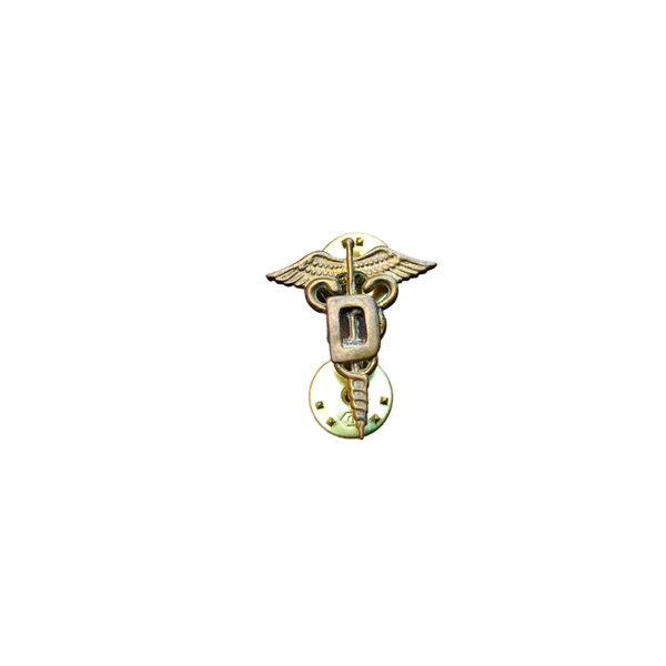 WWII US Collar Pin Dental Medic