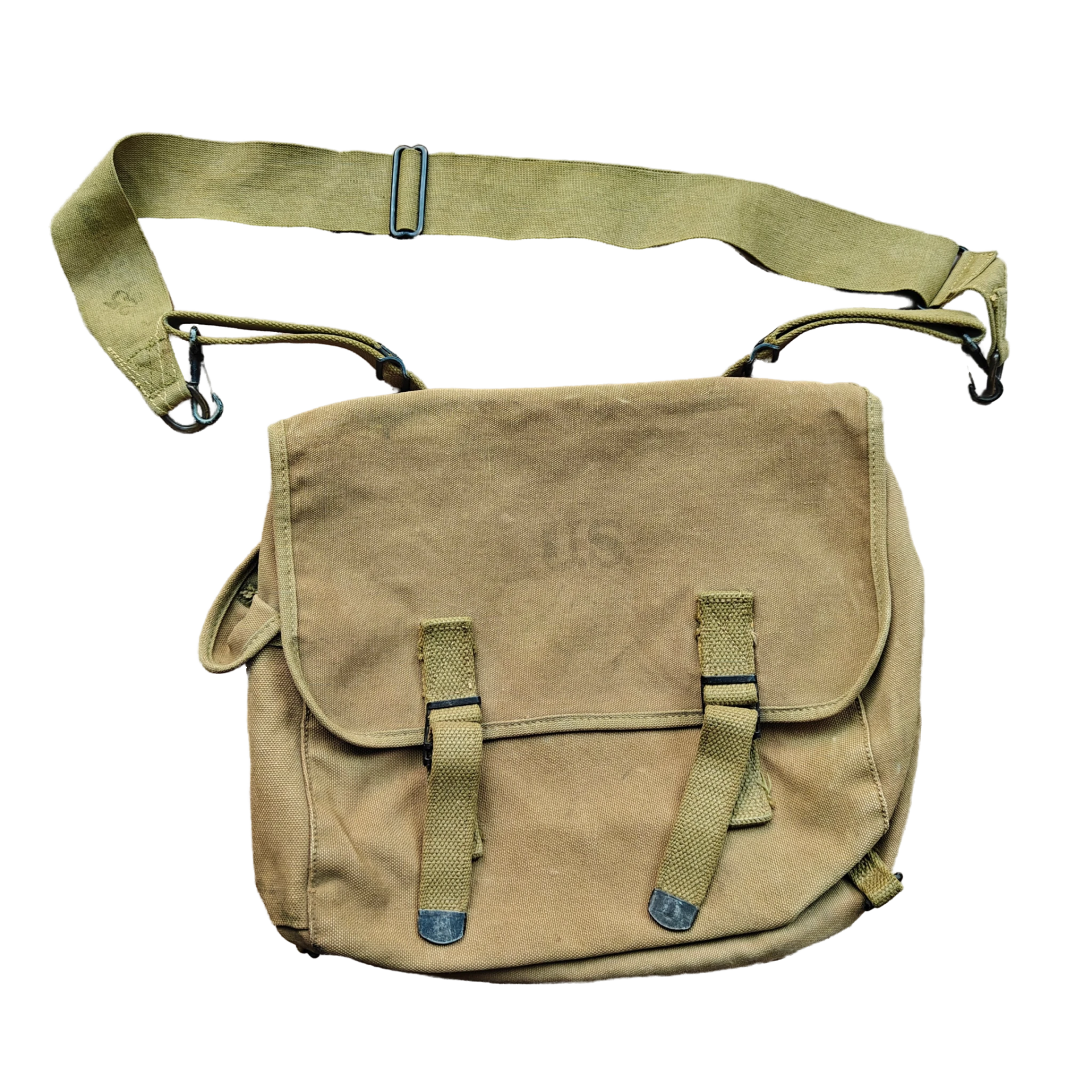 WWII US Musette Bag With Strap