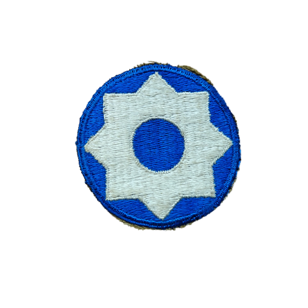 WWII US 8th Service Command Patch 1