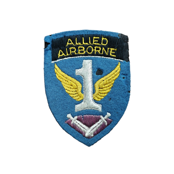 WWII US First Allied Airborne Patch British Made Felt