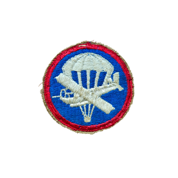 WWII US Combined Glider Airborne Cap Patch 1