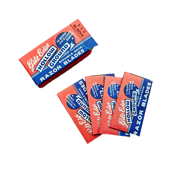 WWII US Razor Blades Hollow Ground