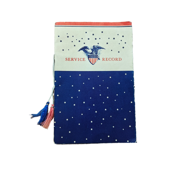 WWII US Service Record Booklet