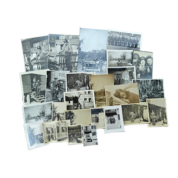 WWII US Airborne/Military Police Photograph Set