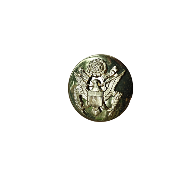WWII US Enlisted Visor Cap Insignia