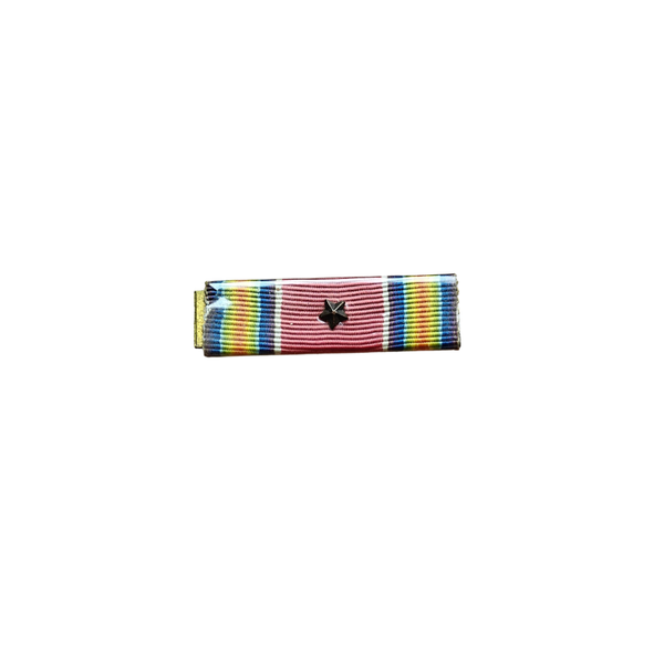 WWII US Ribbon Bar Victory Medal With Star