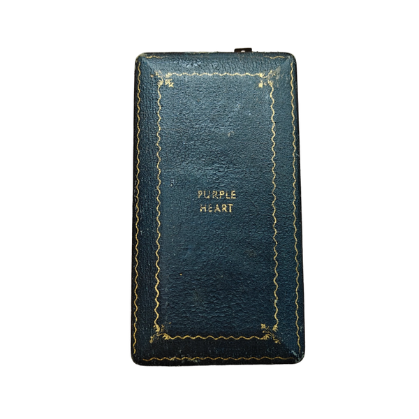 WWII US Purple Heart Coffin Case
