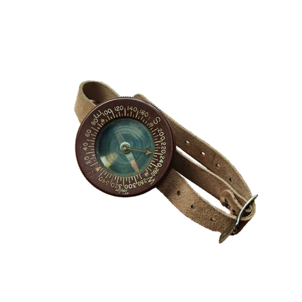 WWII US Engineers Paratrooper Wrist Compass Taylor