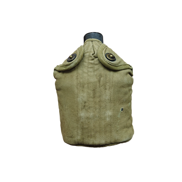 WWII US Cavalry / Paratrooper Canteen With Initials