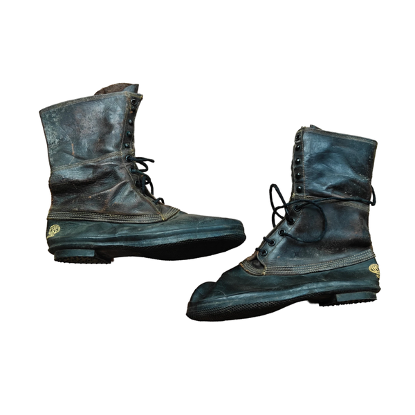 WWII US Shoe Pac Rubber Winter Boots
