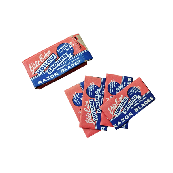 WWII US Razor Blades Hollow Ground
