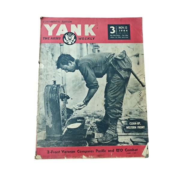 WWII US Yank Magazine Western Front