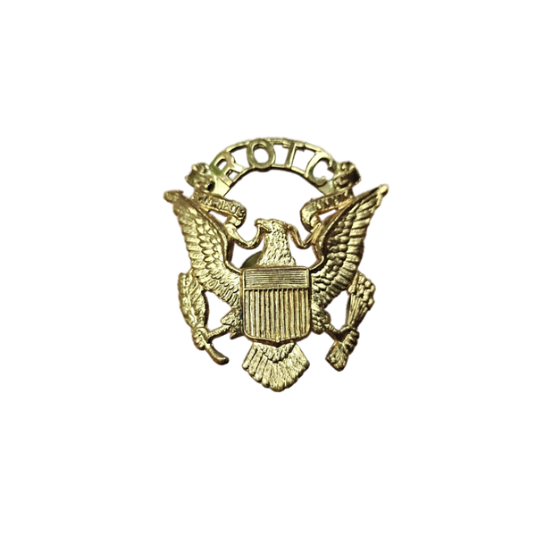 WWII US R.O.T.C. Officers Visor Cap Insignia