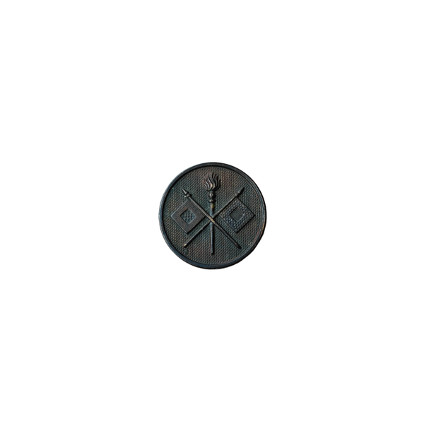 WWI US Collar Disc Signal Corps