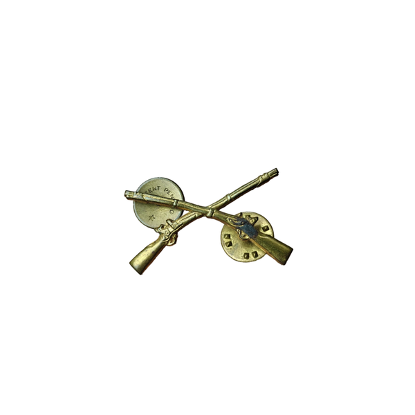 WWII US Collar Pin Infantry