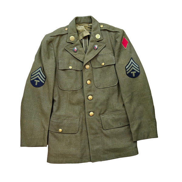 WWII US Class A jacket 5th Infantry Division