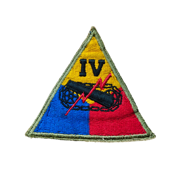 WWII US 4th Armored Corps Patch