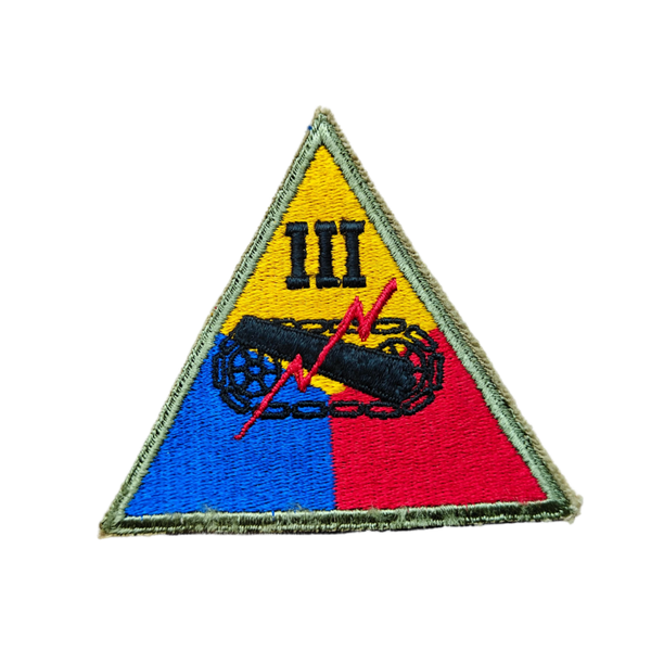 WWII US 3rd Armored Corps Patch