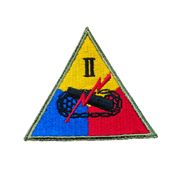 WWII US 2nd Armored Corps Patch