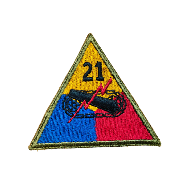 WWII US 21st Armored Infantry Battalion Patch