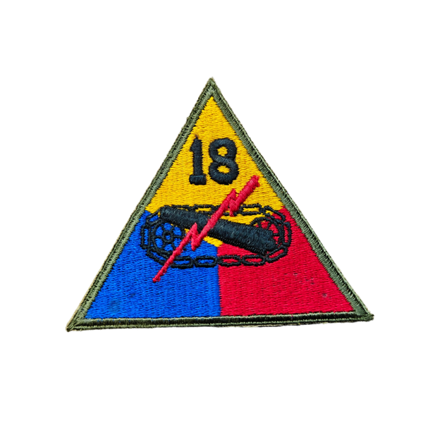WWII US 18th Armored Division Patch