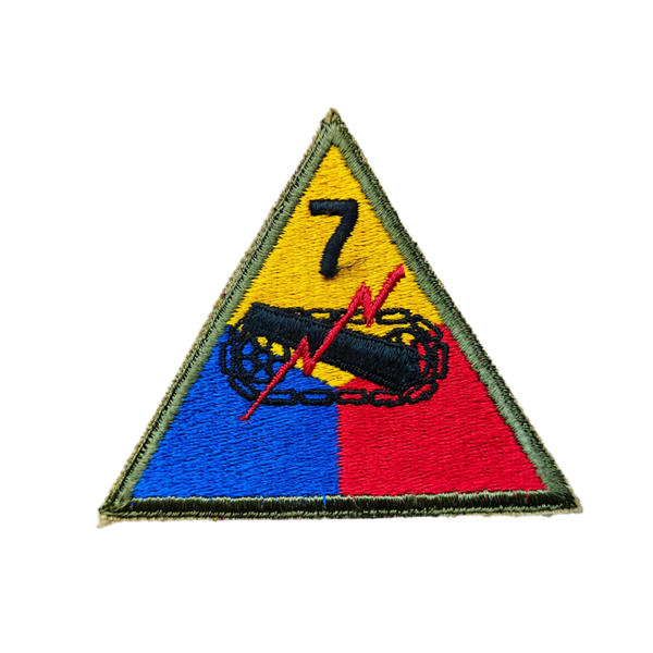 WWII US 7th Armored Division Patch