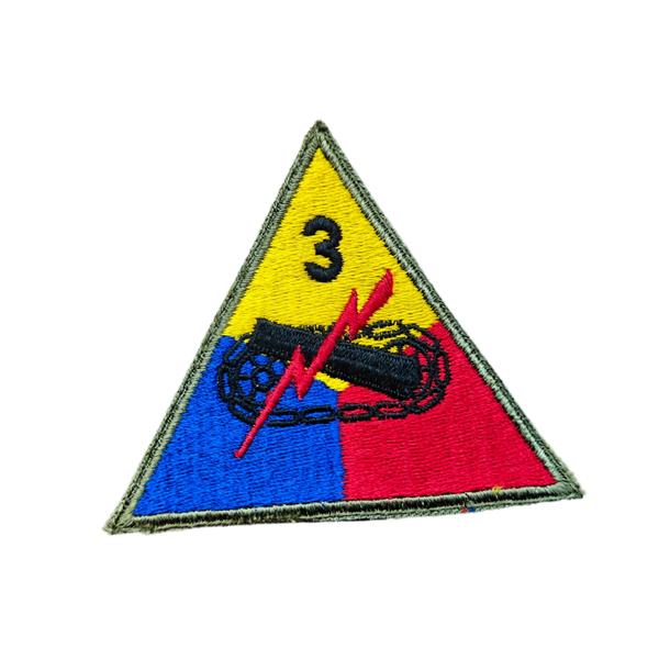 WWII US 3rd Armored Division Patch