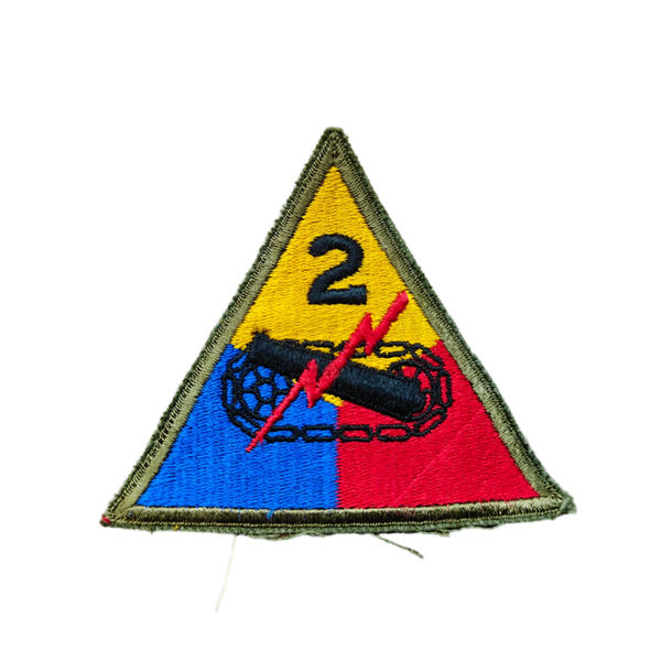 WWII US 2nd Armored Division Patch