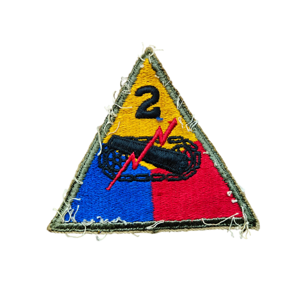WWII US 2nd Armored Division Patch