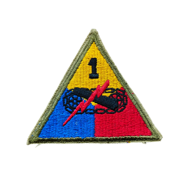 WWII US 1st Armored Division Patch