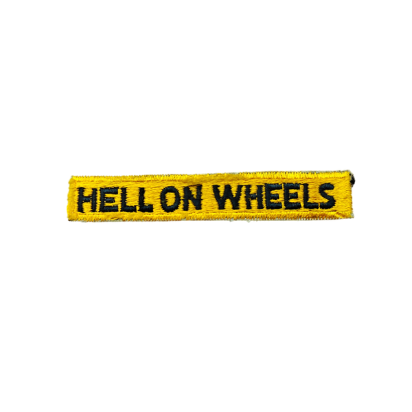 WWII-Era US 2nd Armored Division Hell On Wheels Tab