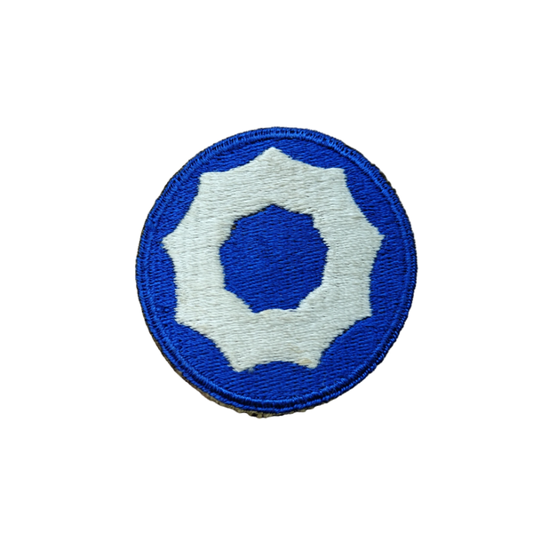 WWII US 9th Service Command Patch Greenback