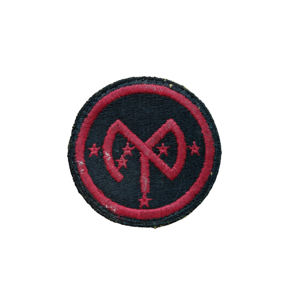 WWII US 27th Infantry Division Patch Greenback