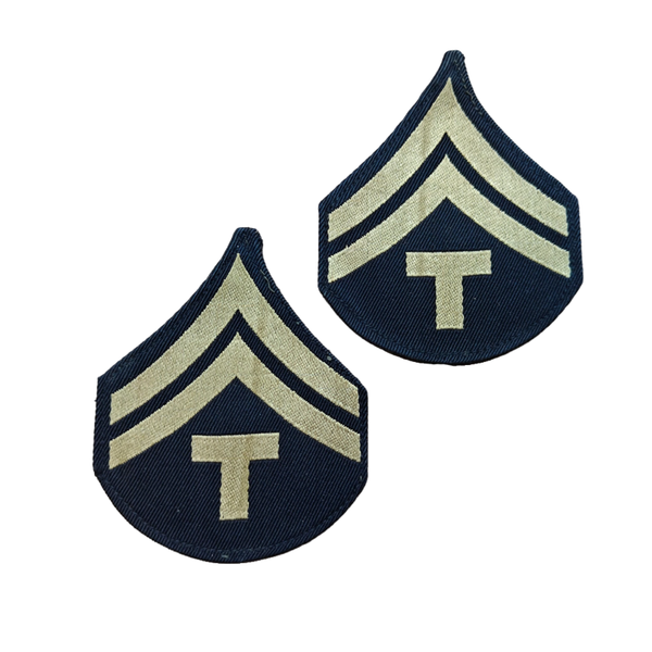 WWII US Technician 5th Grade Rank Stripes