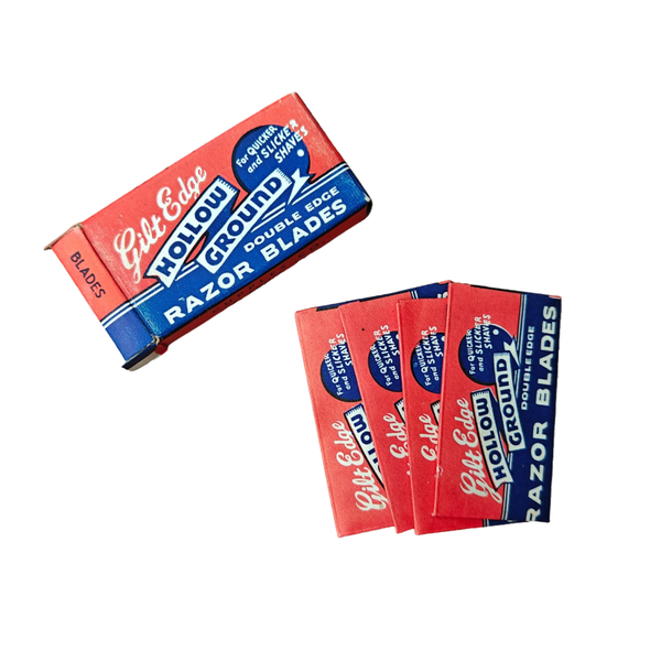 WWII US Razor Blades Hollow Ground