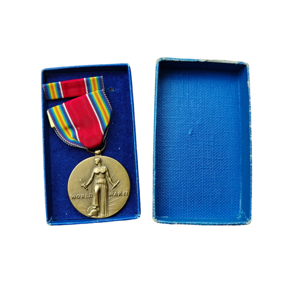 WWII US Victory Medal In Box