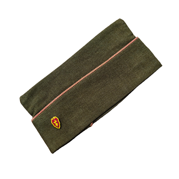 WWII US Garrison Cap Engineers 25th Infantry Division
