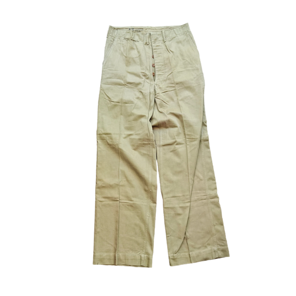 WWII USMC Khaki Officers Trousers