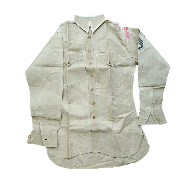 WWII USMC Khaki Shirt Netherlands Marines